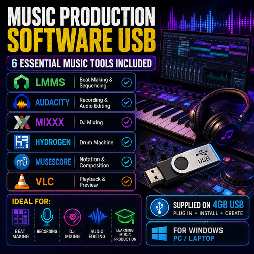 Music production software - music,