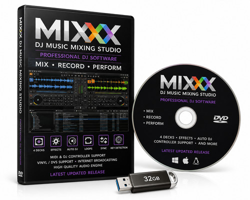 Mixxx music mixing studio - music,