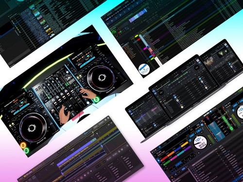 Software audio editing - dj,